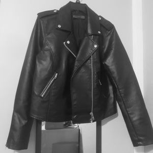 Faux Leather Jacket